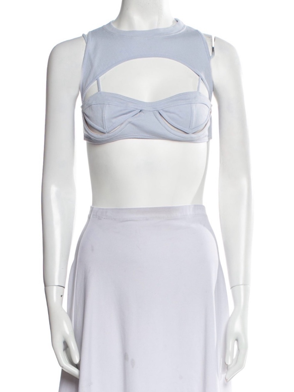 Cutout Barragán Bustier Bra Top